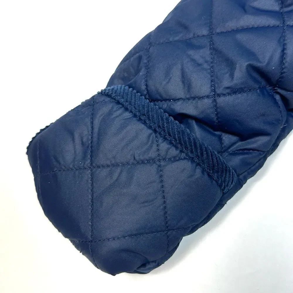 Ralph Lauren Quilted Navy Blue
Baby Boy Bunting Snowsuit Hooded Size 6M - Picture 8 of 13